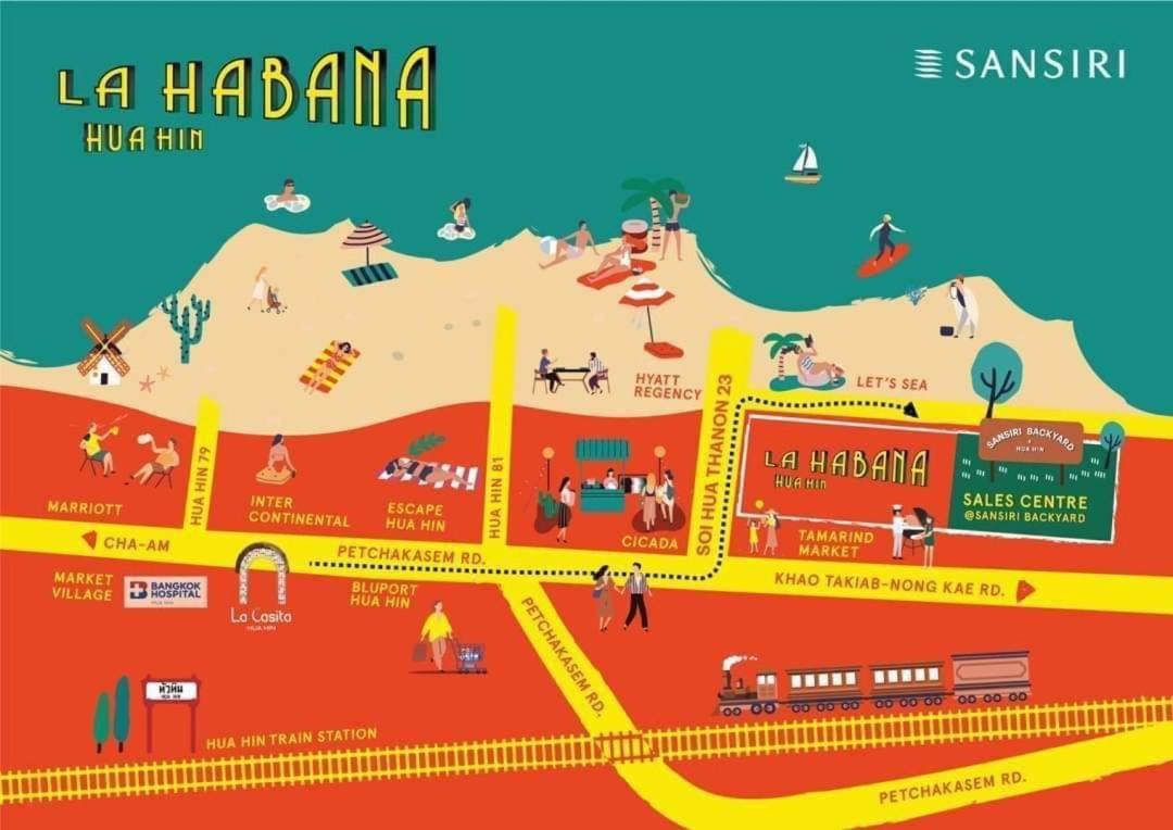 Lahabana Huahin Apart otel Dış mekan fotoğraf